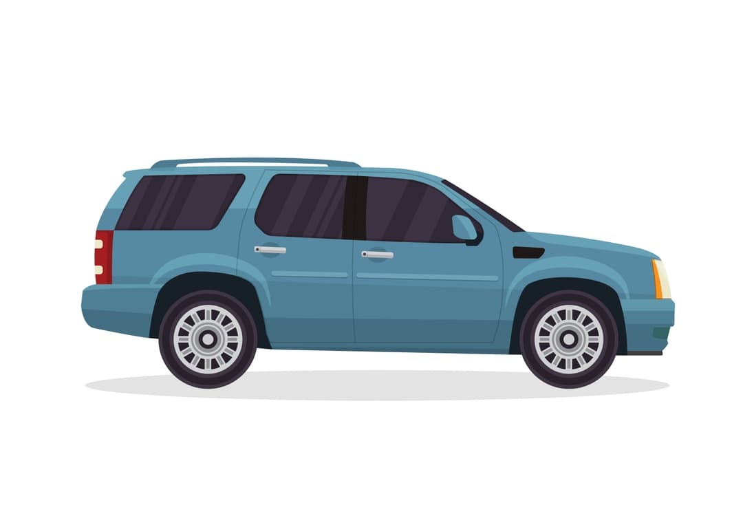 vector image of a car